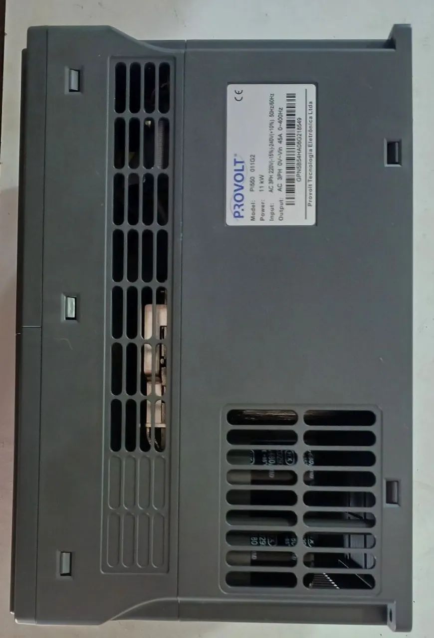 Inversor de Frequência 220v Trifásico 11kw 45A 15cv Novo com 1 Ano de Garantia (47) - Foto 5