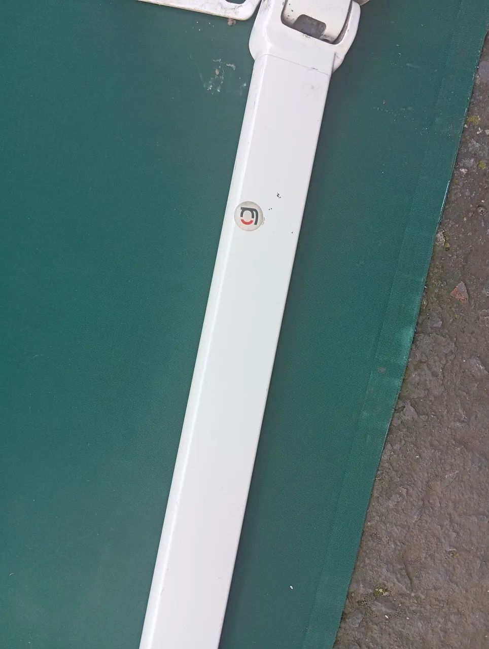 Toldo retrátil articulado verde  - Foto 5