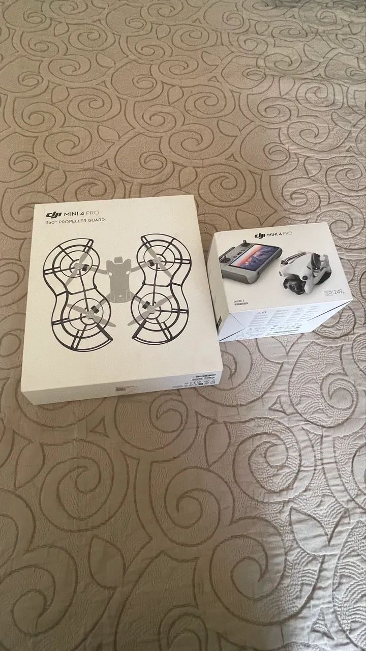 Drone Mini 4 pro semi novo com protetor de hélices  - Foto 4