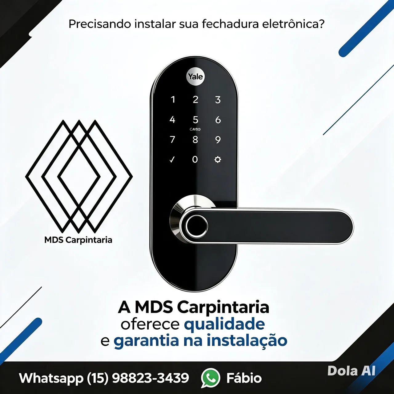 Instalação de fechadura eletrônica  - Foto 2