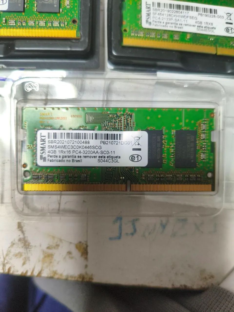 Memória ddr4 4gb notebook 