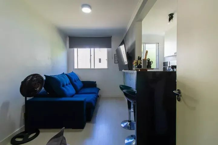 Apartamento 2 Quartos mobiliado Com Escritório | 48m² | 1 Vaga Cotia