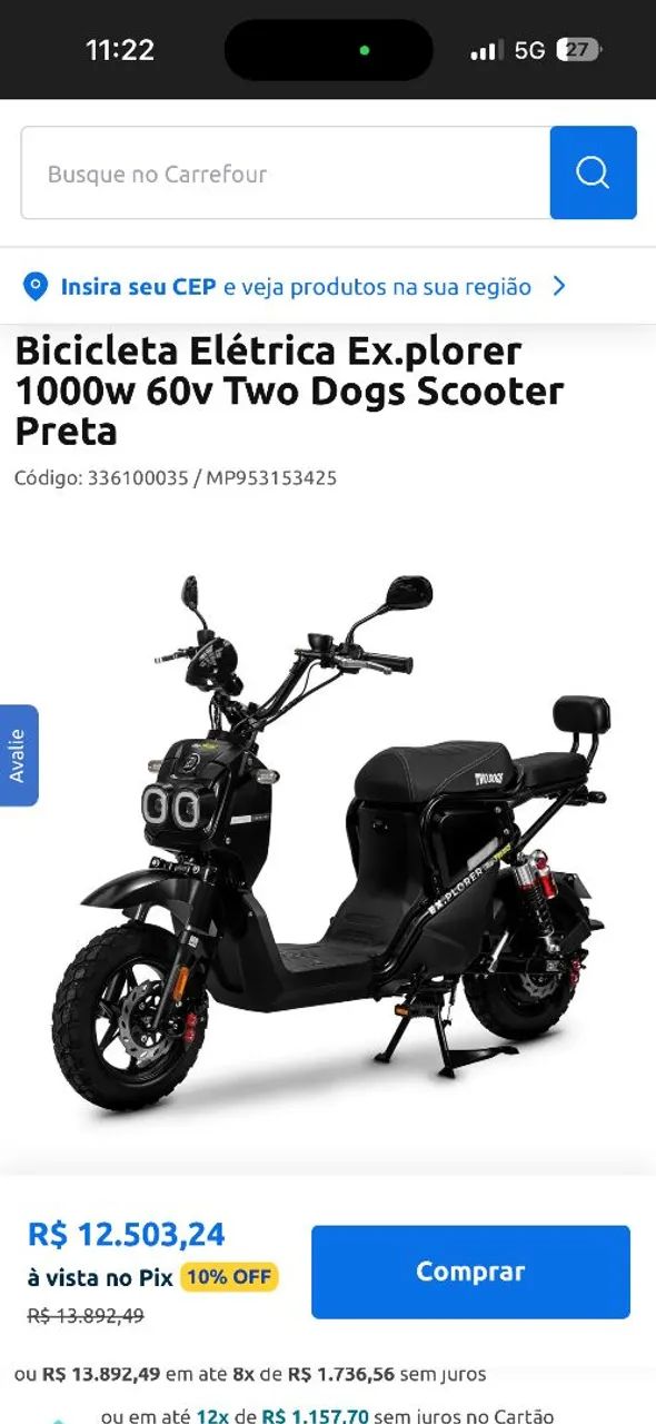 Moto elétrica top - Foto 4