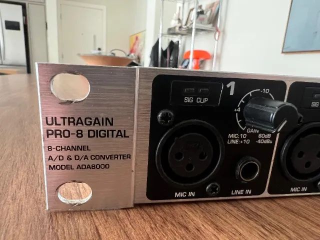 Ada8000 Behringer. Expansor Adat 8 Canais (Interface de áudio) - Foto 2