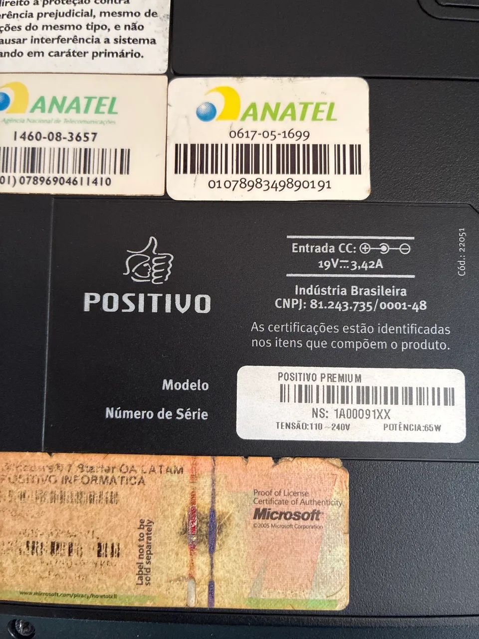 Notebook Positivo