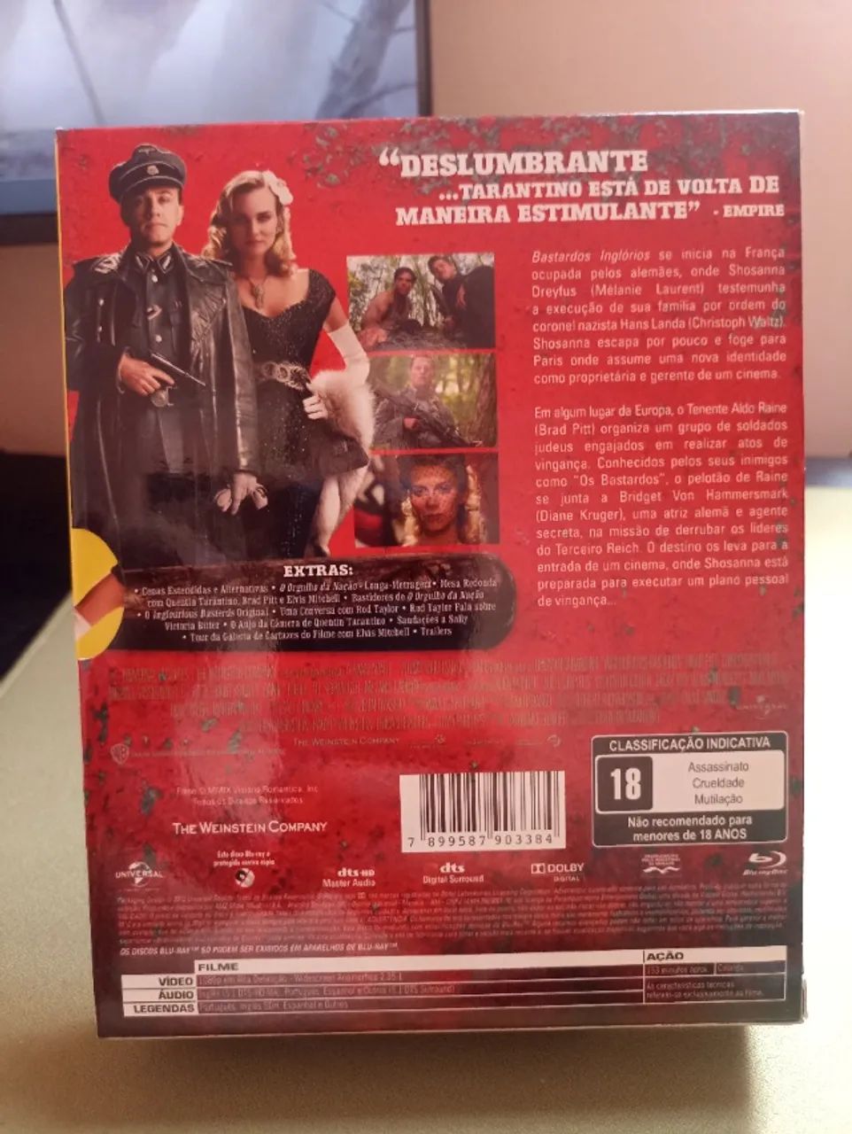 Bastardos Inglórios Edição Especial Bluray - Foto 3