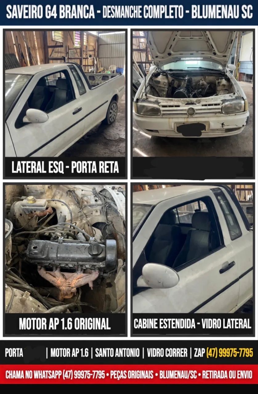 Volkswagen Saveiro CL 1.6 MI / CL/ C 1.6 1998