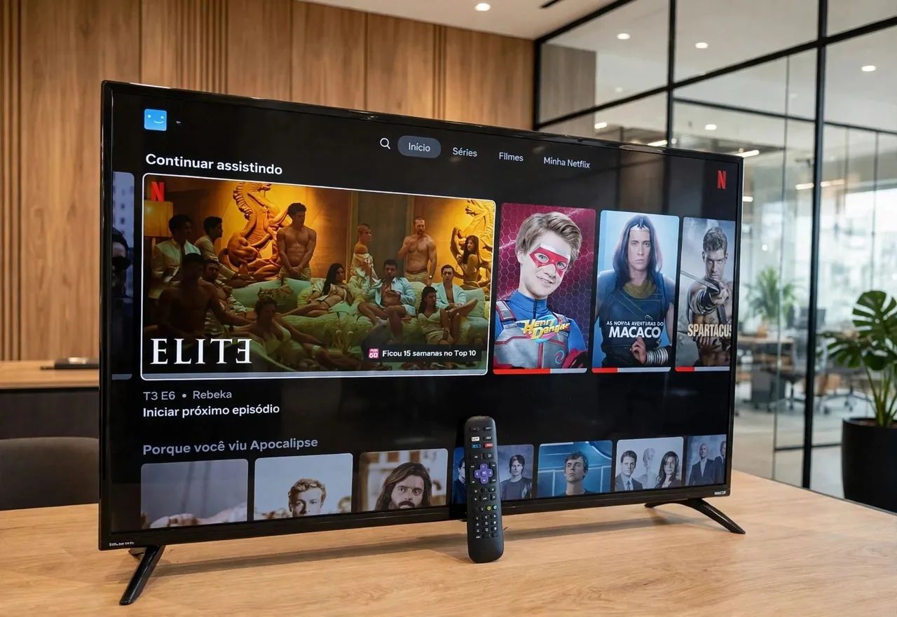 Smart tv de 43pol AOC ROKU  - Foto 5