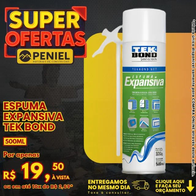 Espuma Expansiva Tek Bond 500ml