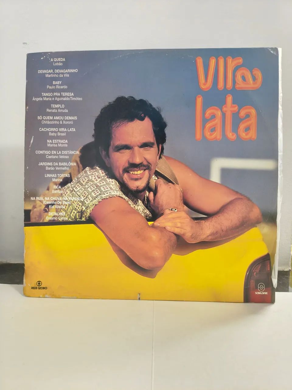LP vinil novela nacional Vira Lata