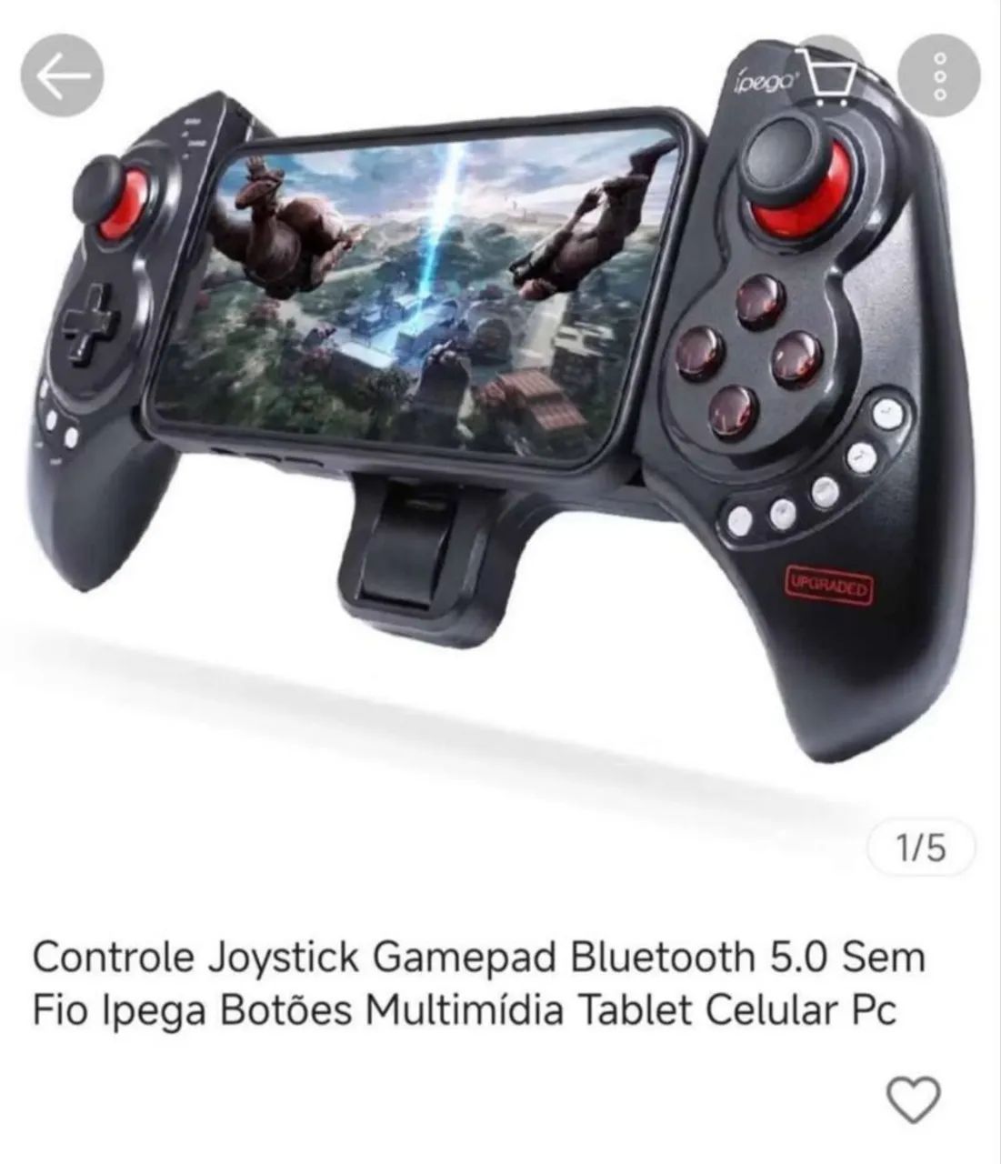 2 Controles para jogos de celular - Foto 4