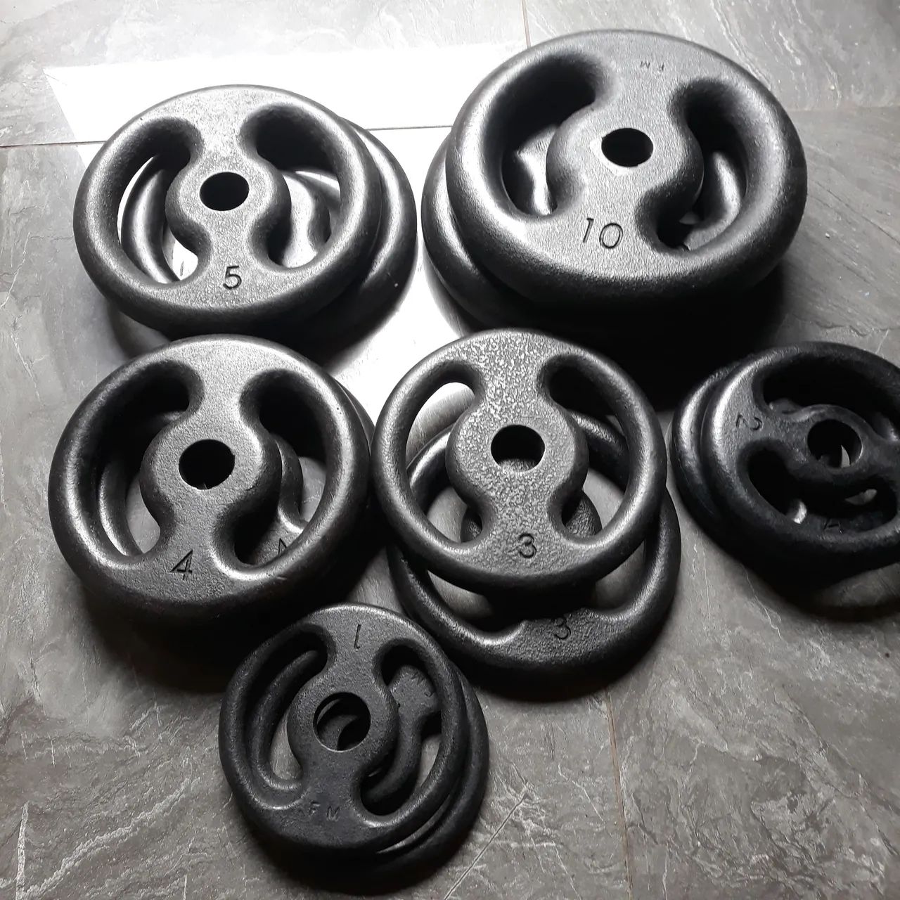 50Kg Anilhas de Academia