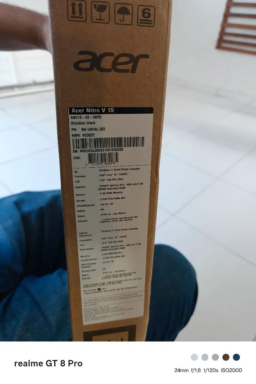 Notebook Acer Nitro V15 - RTX 4050 - Foto 2