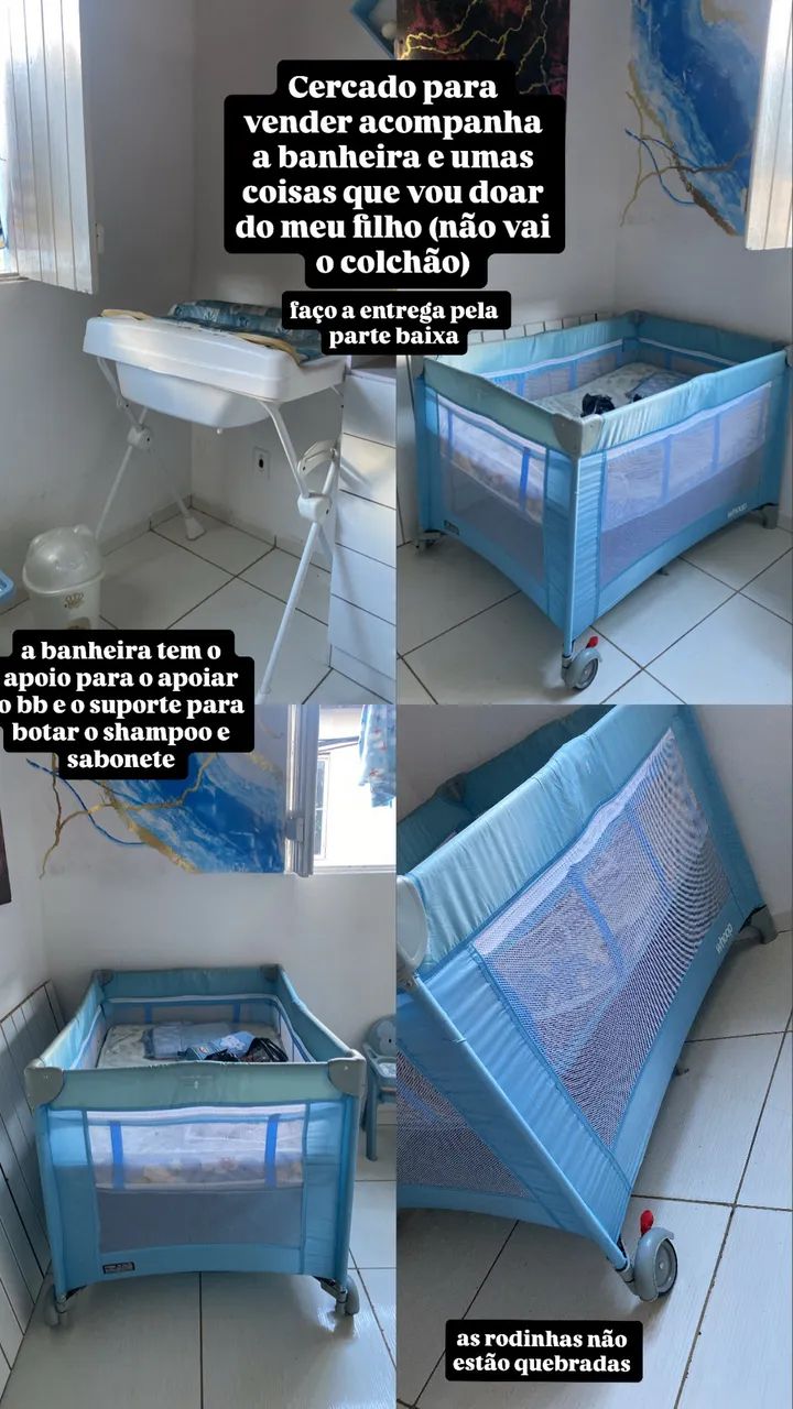 Cercado de bebê menino - Foto 4