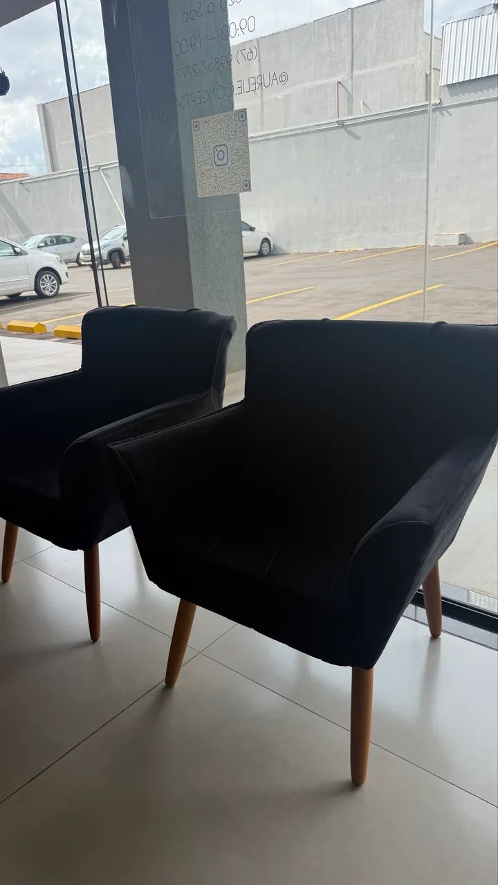 Poltronas de veludo  - Foto 3