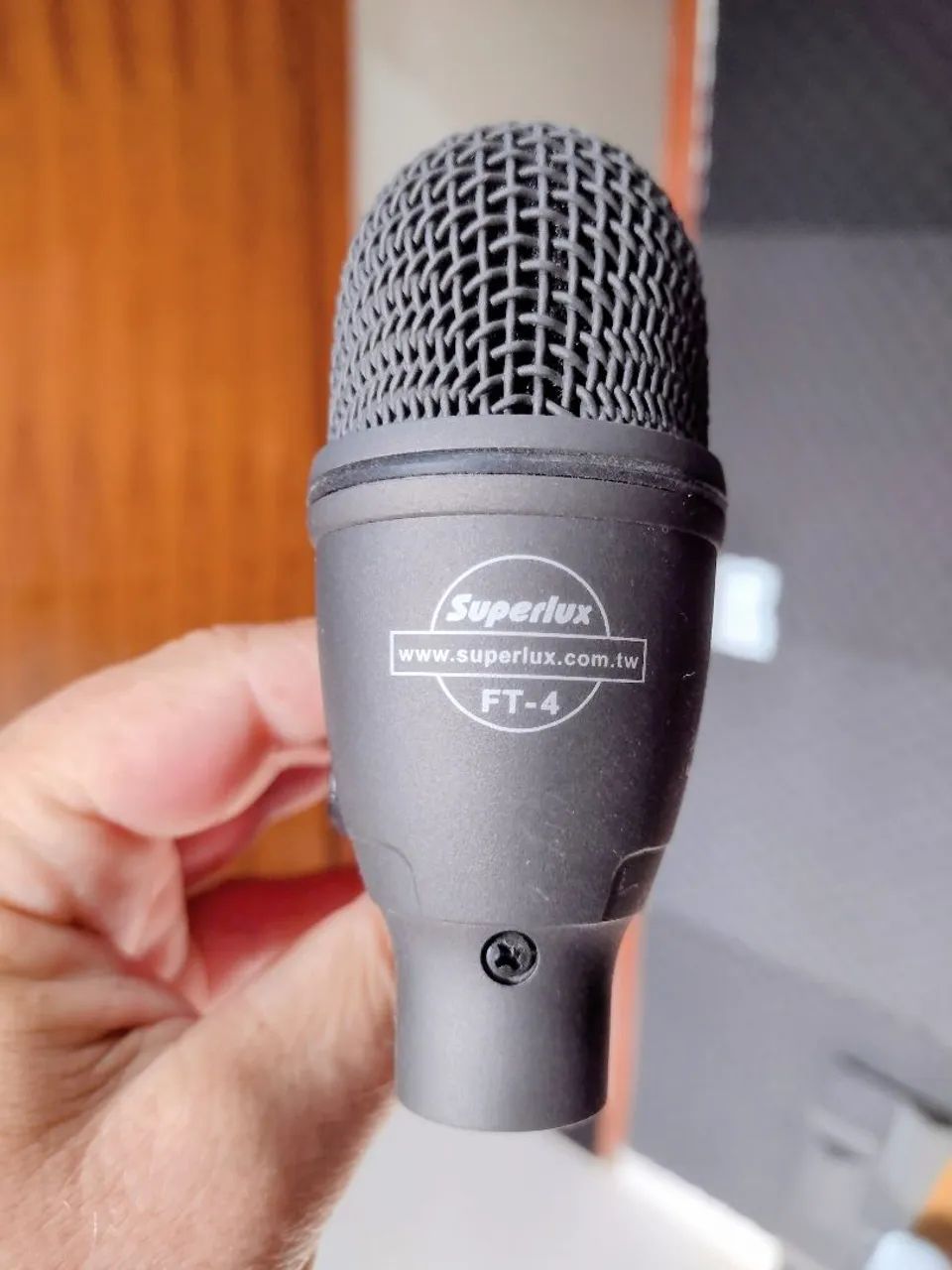 Kit microfone superlux 7 peças + clamps - Foto 3