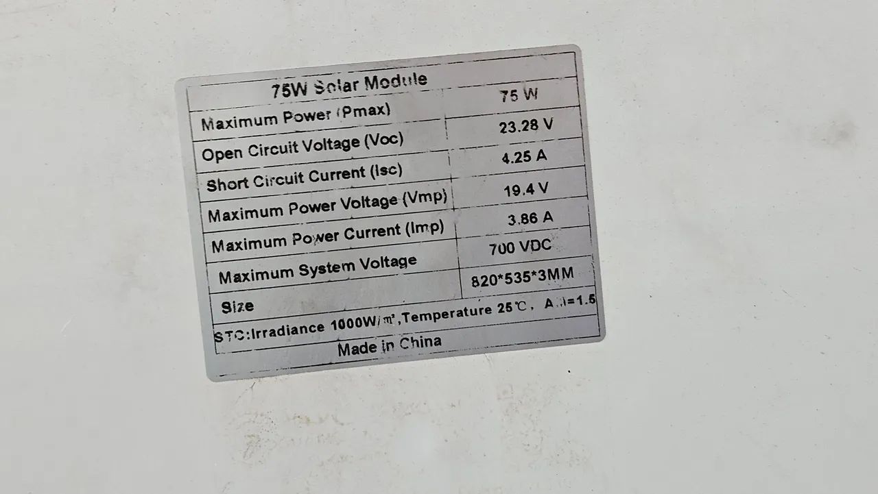 Duas placa solar 75w flexivel - Foto 4