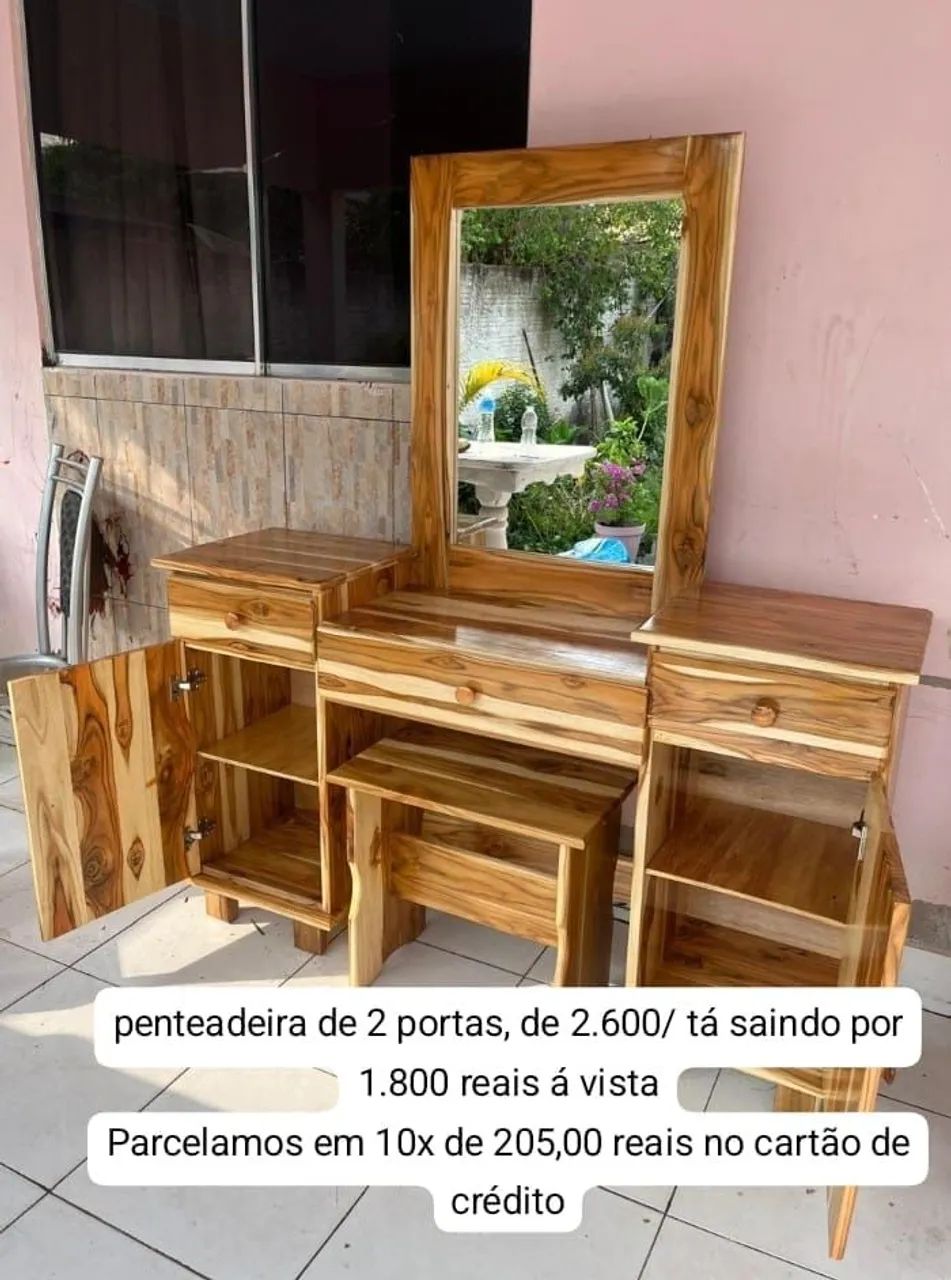 Vende-se móveis de madeira de téca 