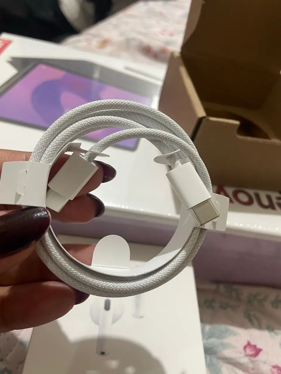 Fone AirPods 4 (ANC) com bloqueador de ruídos (lacrado) - Foto 2