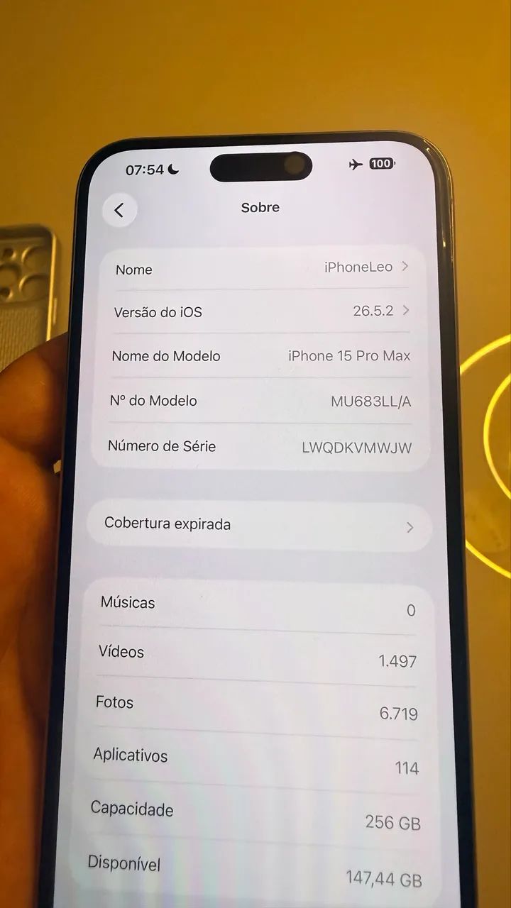iPhone 15 Pro Max 256 GB Zerado - Foto 3