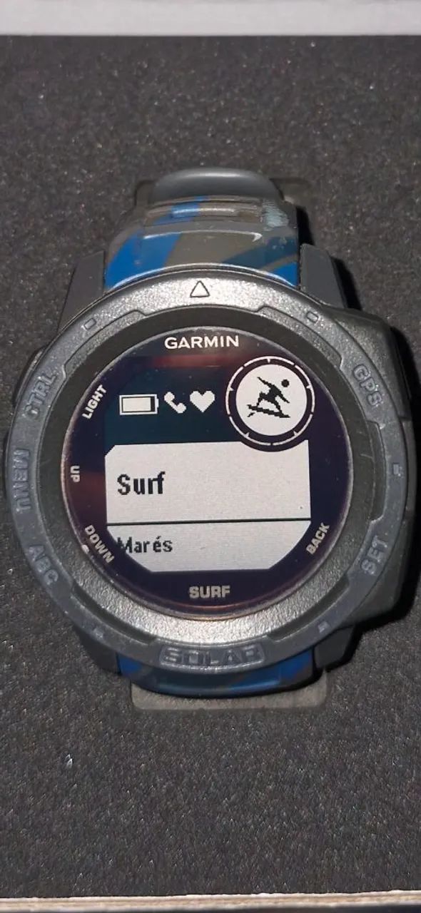 Relógio Garmin instict Solar Surf
