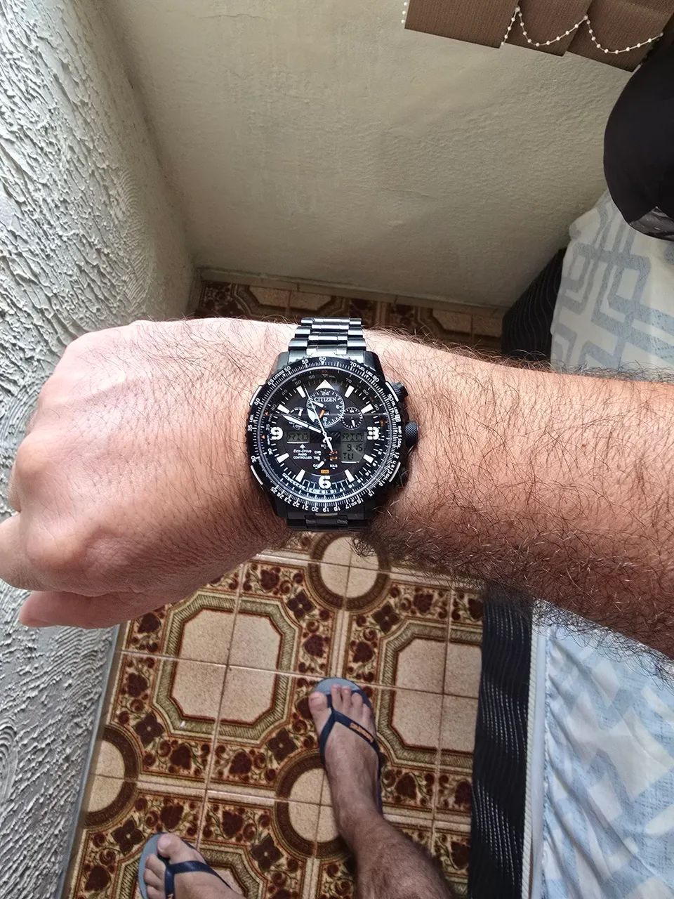 Relógio Citizen Skyhawk Eco Drive