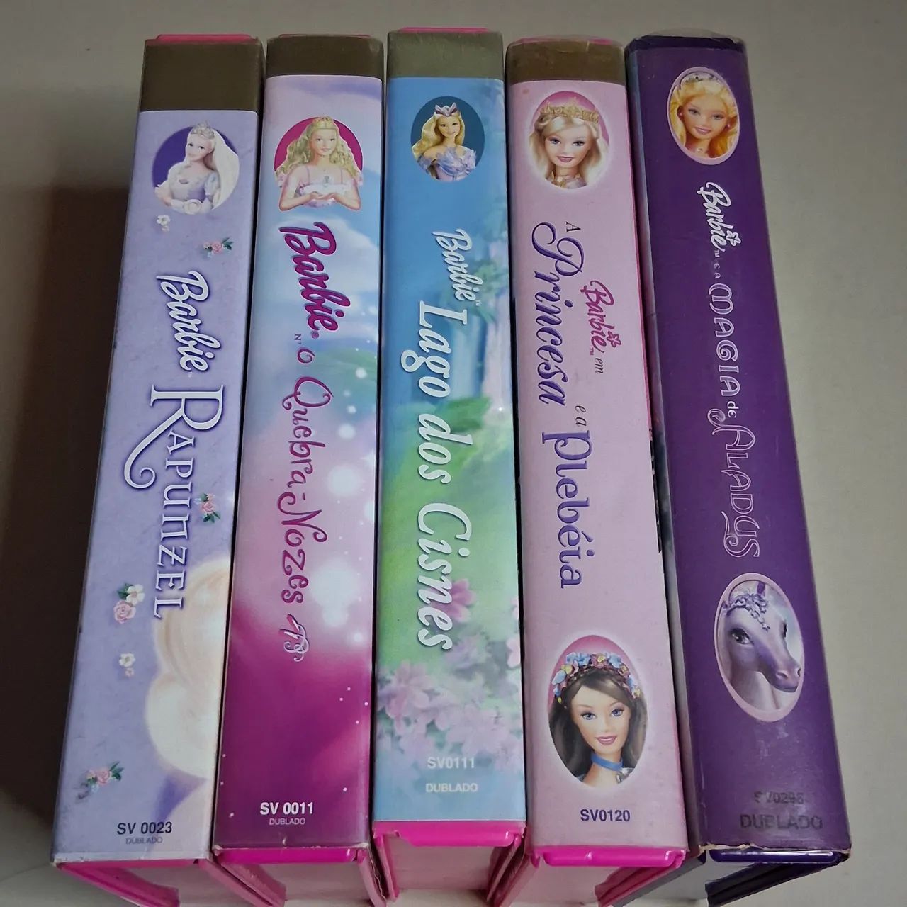 VHS Barbie 5 Filmes Original - Foto 3