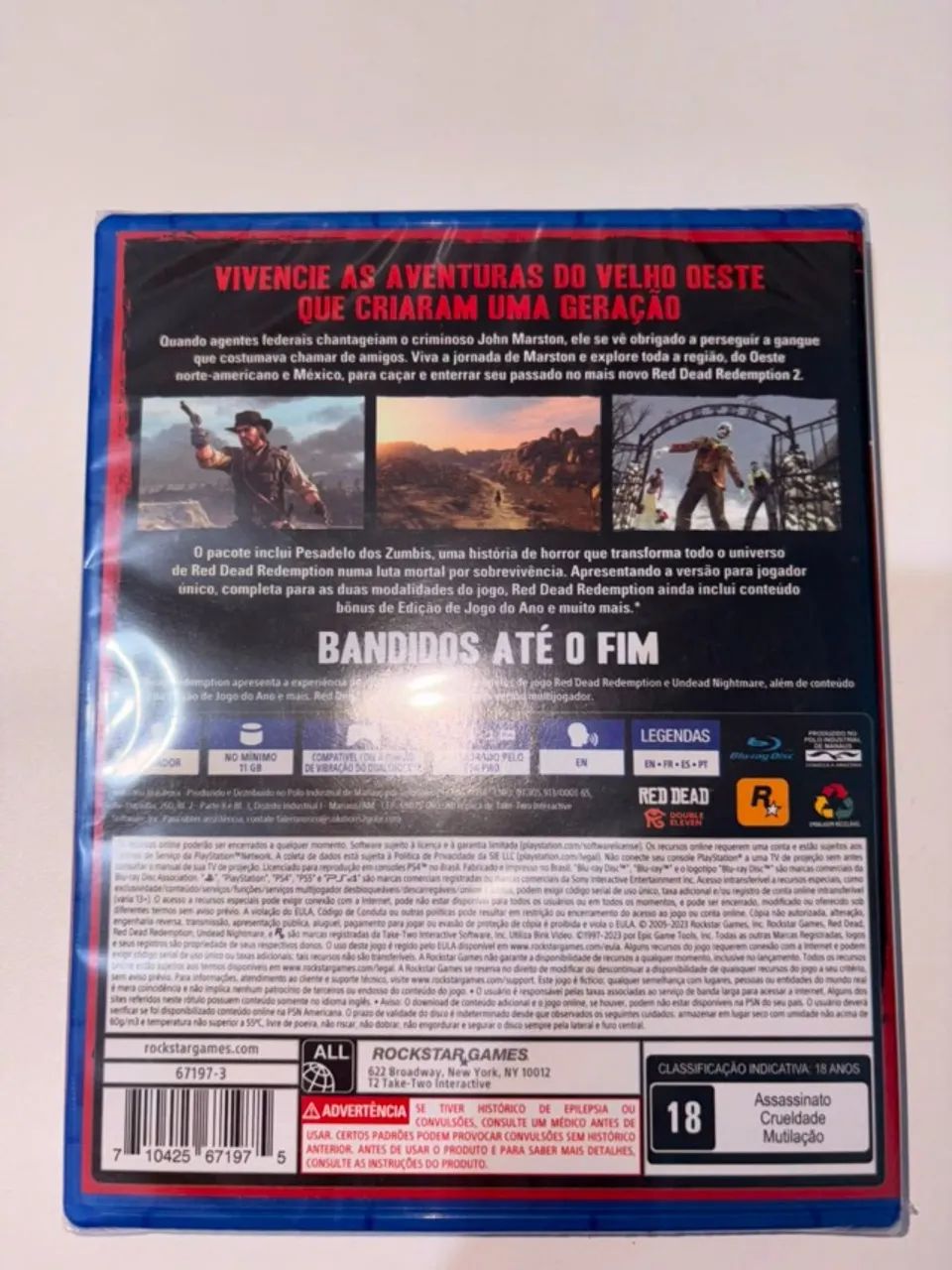 Red Dead Redeption Lacrado ps4 - Foto 2