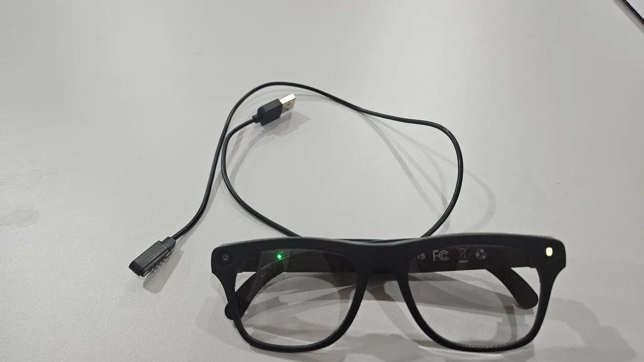 Óculos com câmera IA Bluetooth vídeo  - Foto 5