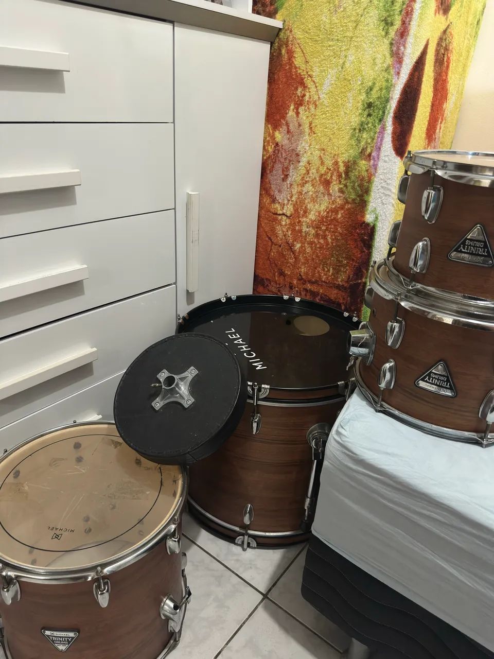 Bateria Michael Trinity Drums - Foto 2