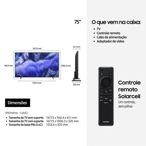 Samsung Vision AI TV 75" - Foto 5