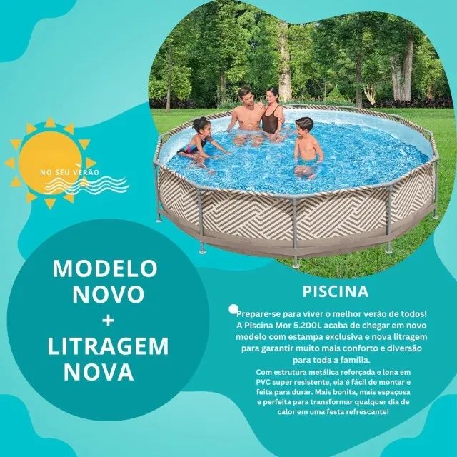 Piscina Circular 5.200 Litros