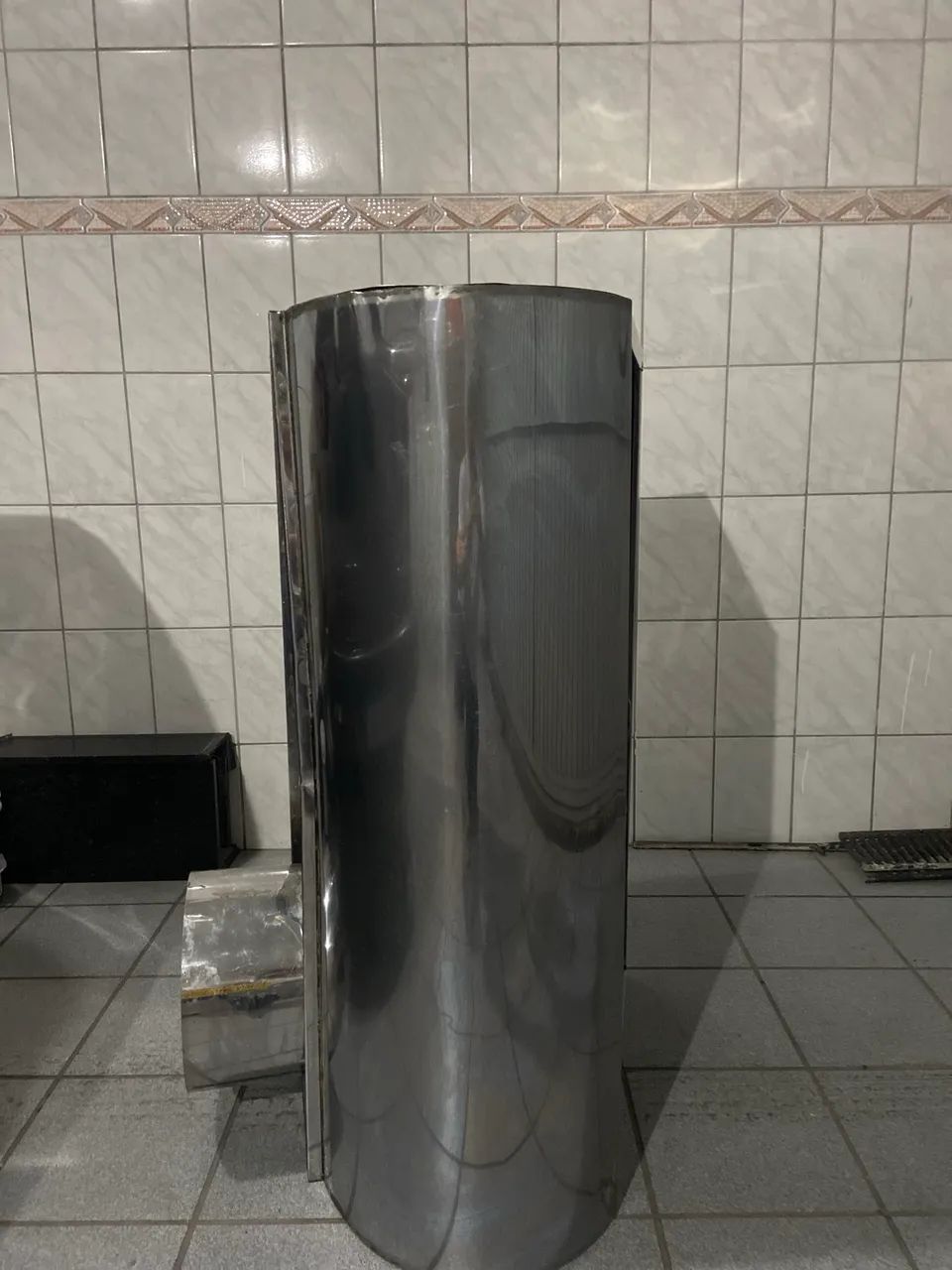 Coifa Industrial Aço Inox 120cm com Exaustor  - Ótimo Estado  - Foto 5
