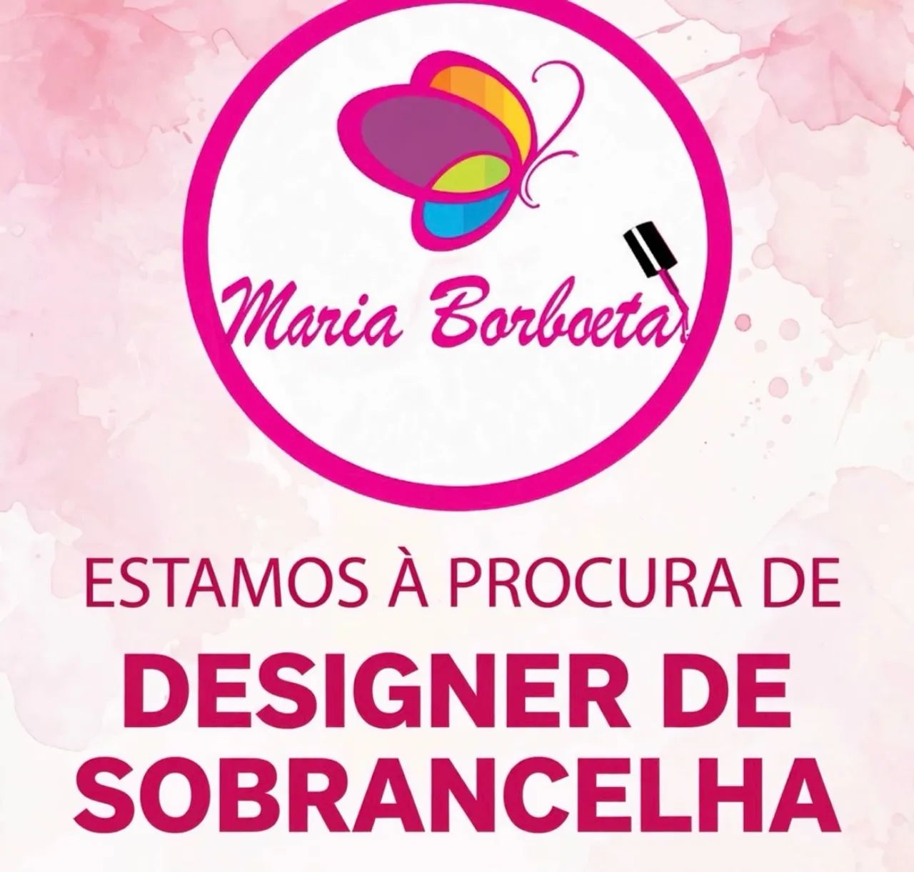 Vaga para Design de Sobrancelha 