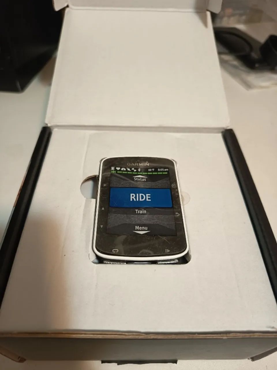 Garmin Edge 520 bundle com todos sensores (HR, cad e vel) e todos suporte manual e caixa - Foto 5