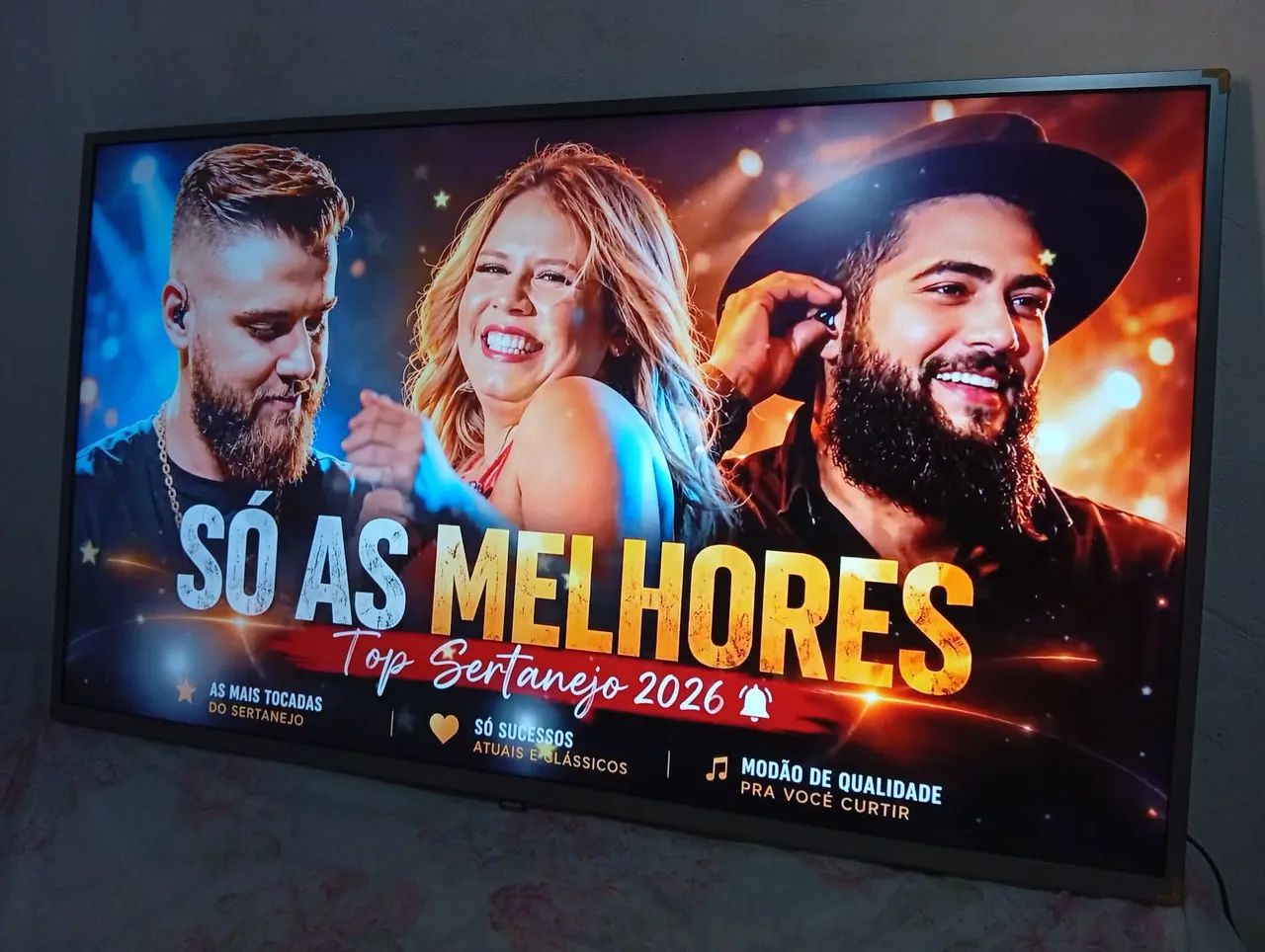 TV Philips, 50 polegadas  4K, 100%