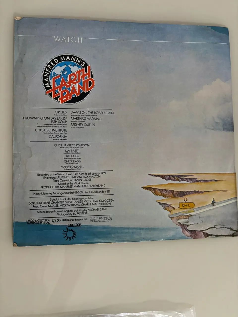 LP Disco de Vinil Manfred Mann's Earth Band - Watch - Foto 3