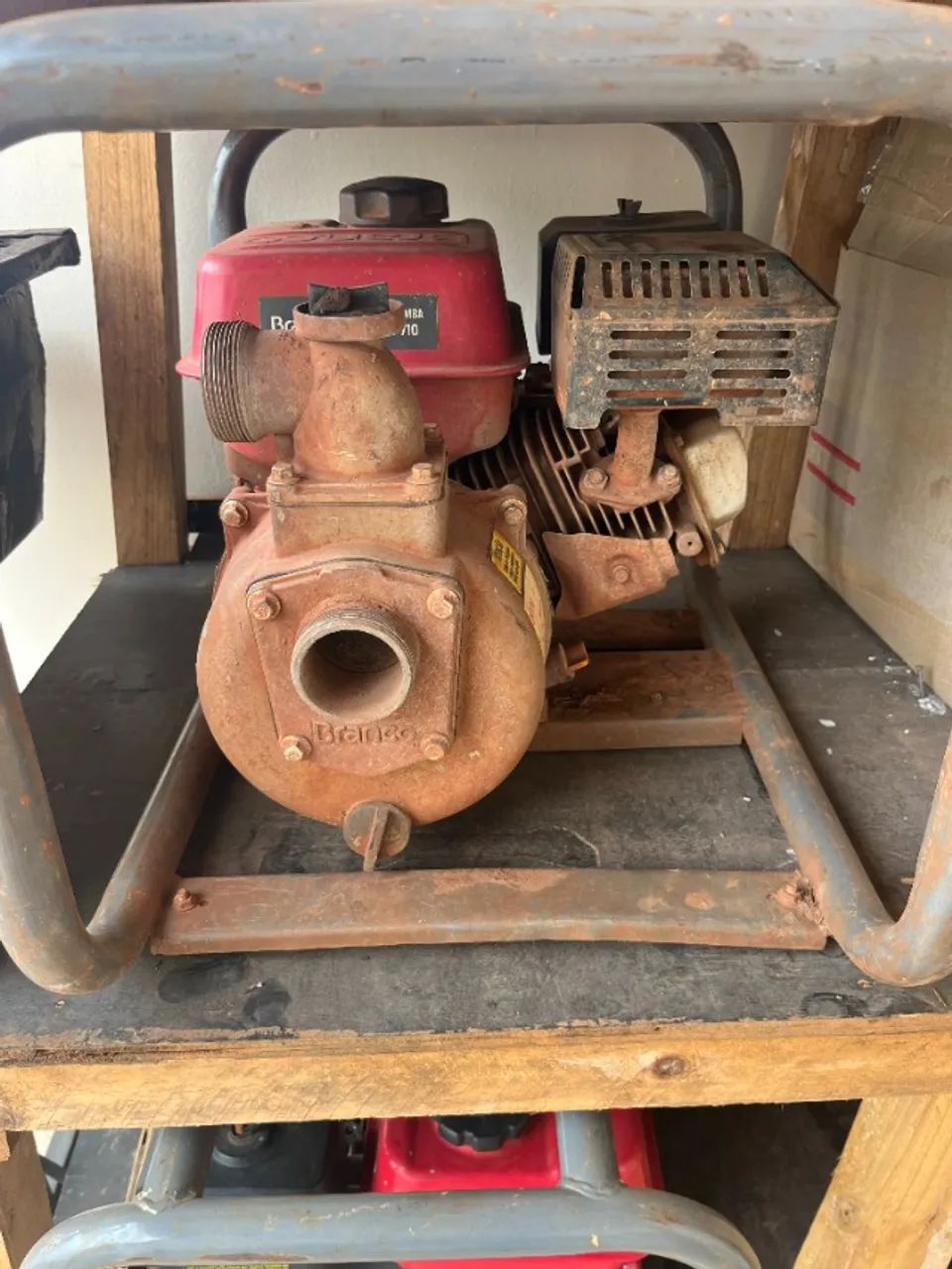 MOTOR BOMBA DE 2 POLEGADAS MARCA BRANCO SEMI NOVO  - Foto 2