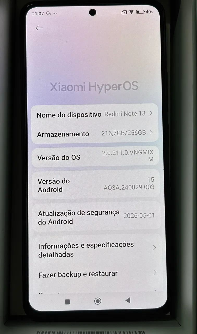 Xiaomi Redimi Note 13 - Semi Novo  - Foto 3