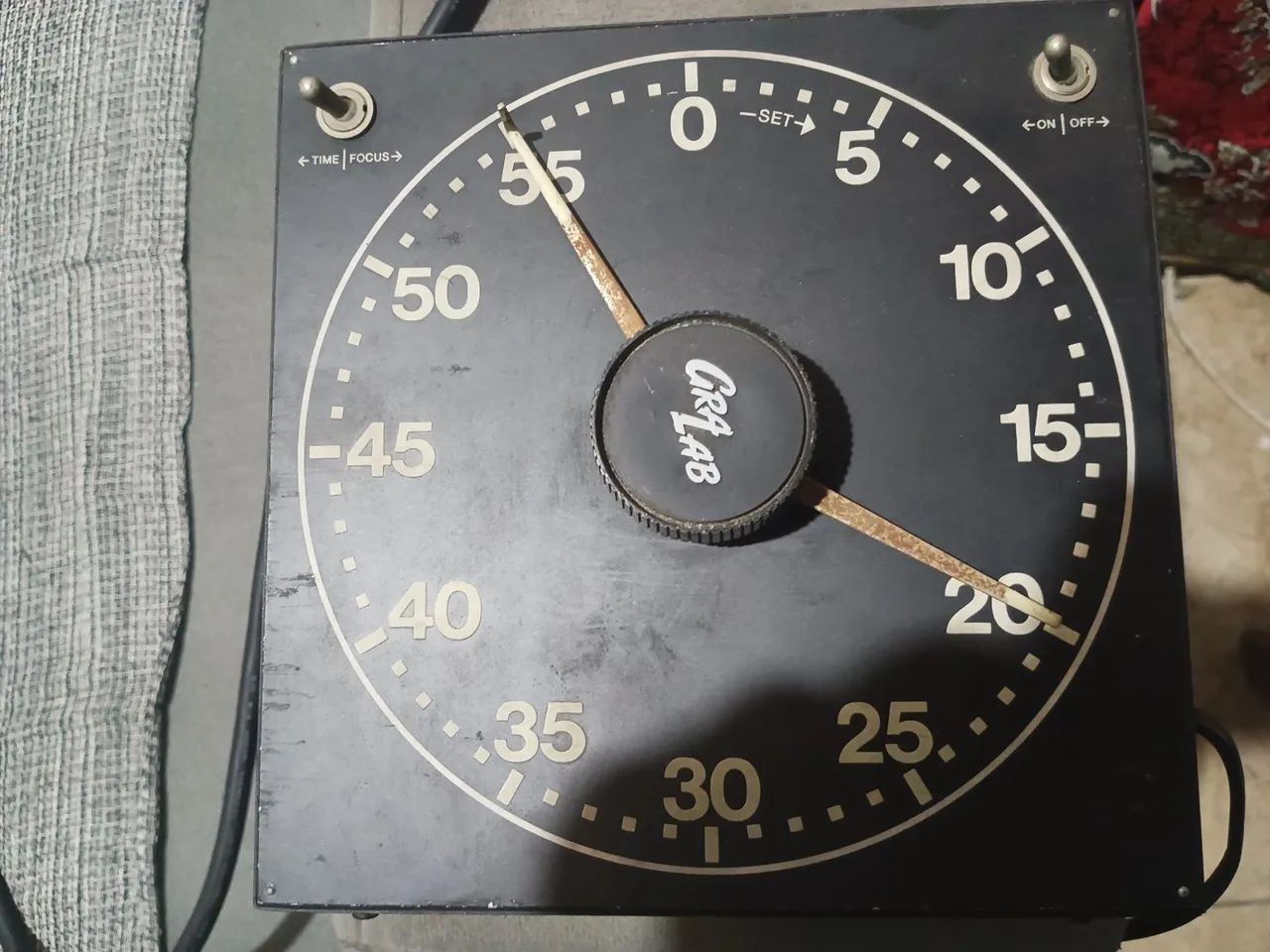 Temporizador fotográfico vintage GraLab modelo 300, LEIA O ANÚNCIO 
