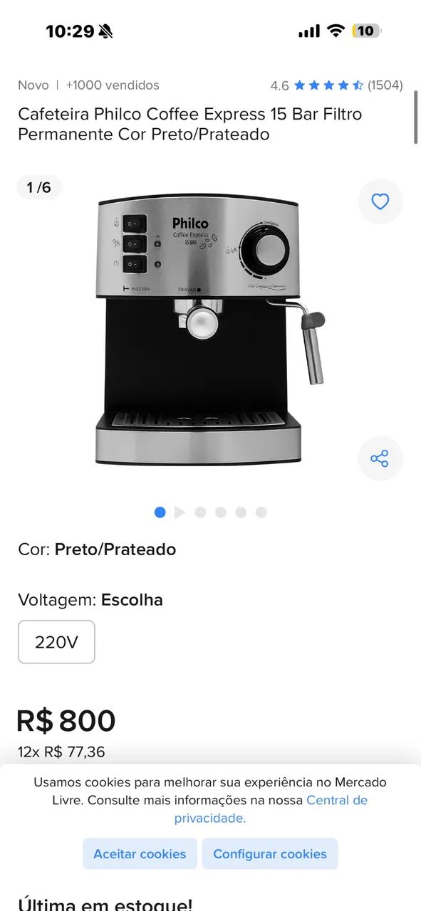 Cafeteira Philco Coffee Express 15 - Foto 4