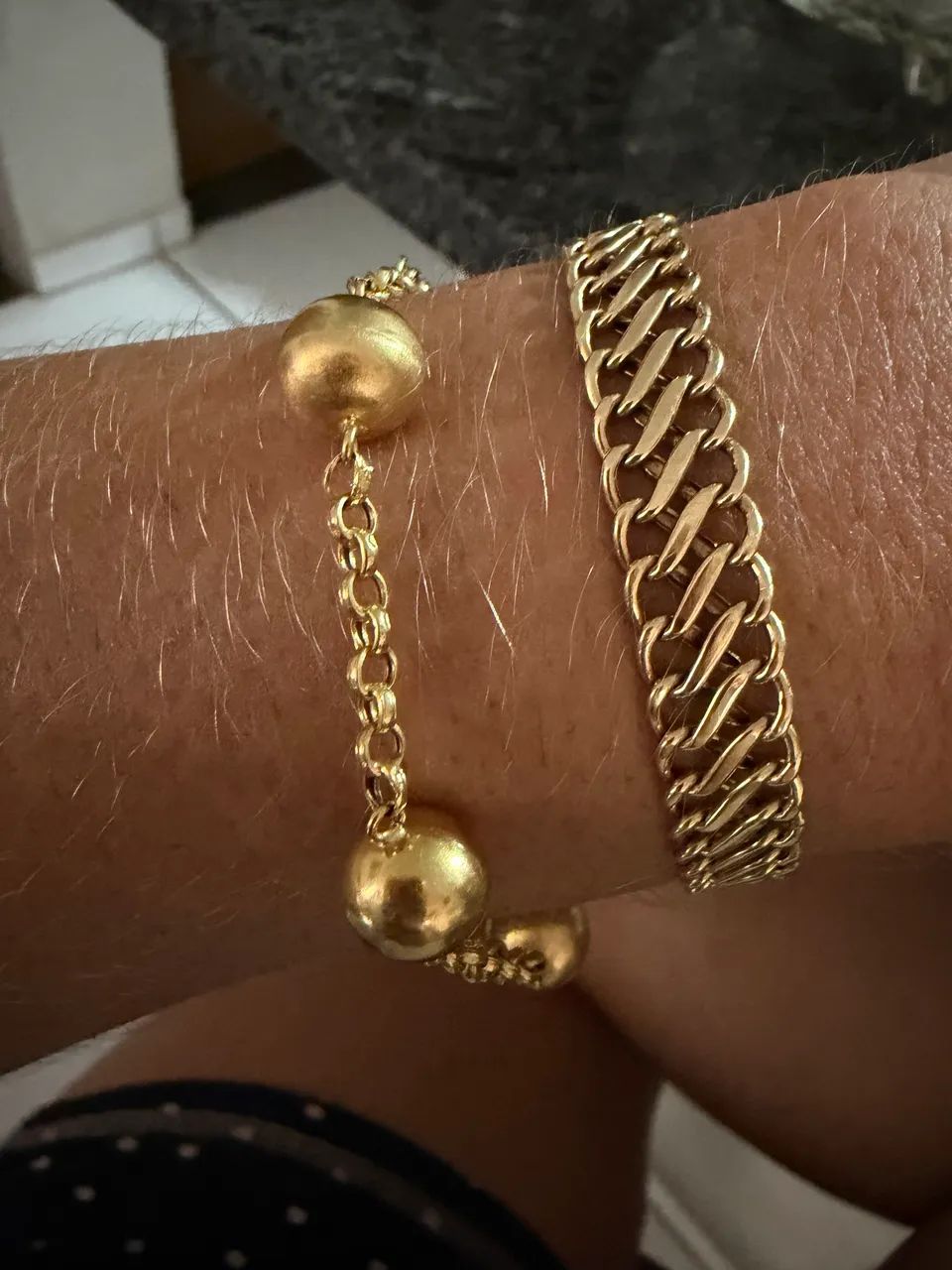 Pulseira ouro 18k - Foto 2