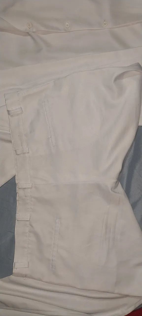 Terno branco veste 48/50 - Foto 3