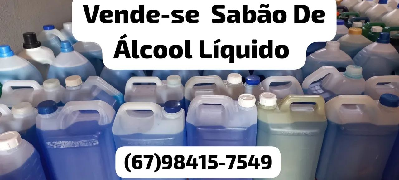 Sabão líquido de álcool 
