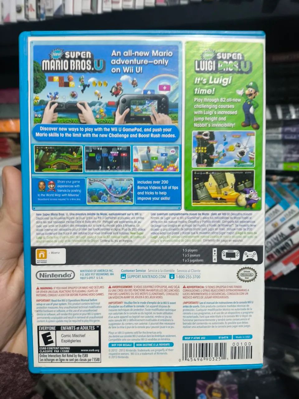 New super Mario Bros U Nintendo Wii U - Foto 2