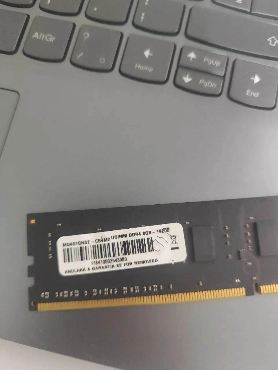 2x Memória RAM DDR4 8GB 2400MHz - 16GB - Foto 3