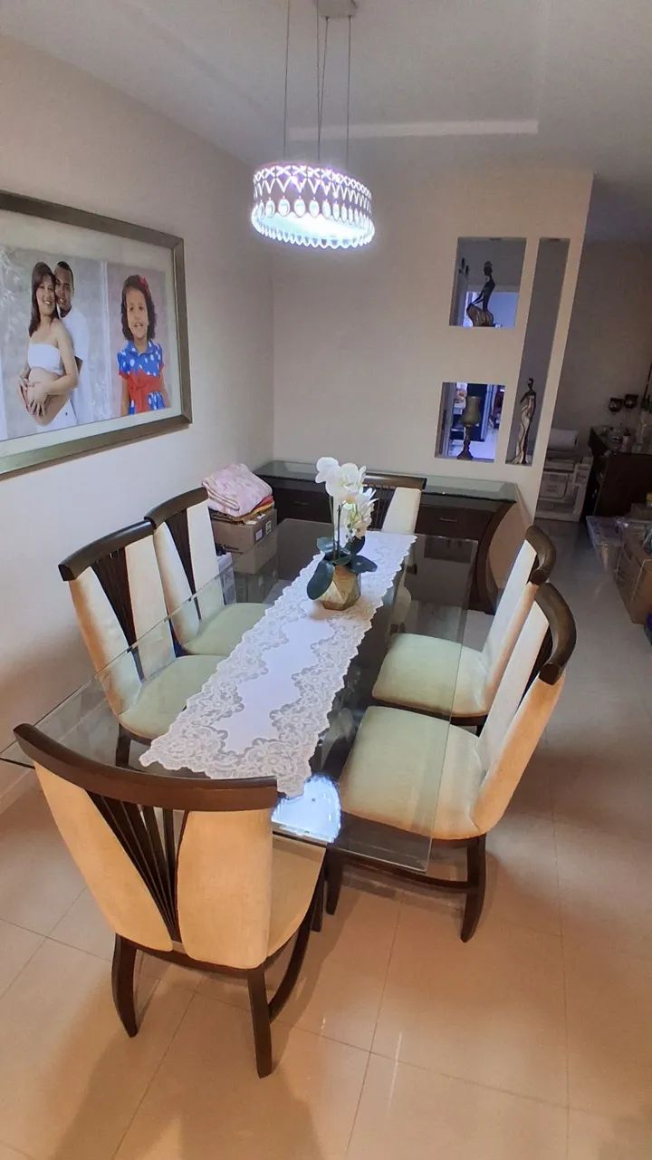 Conjunto de Mesa de 6 lugares - Foto 4