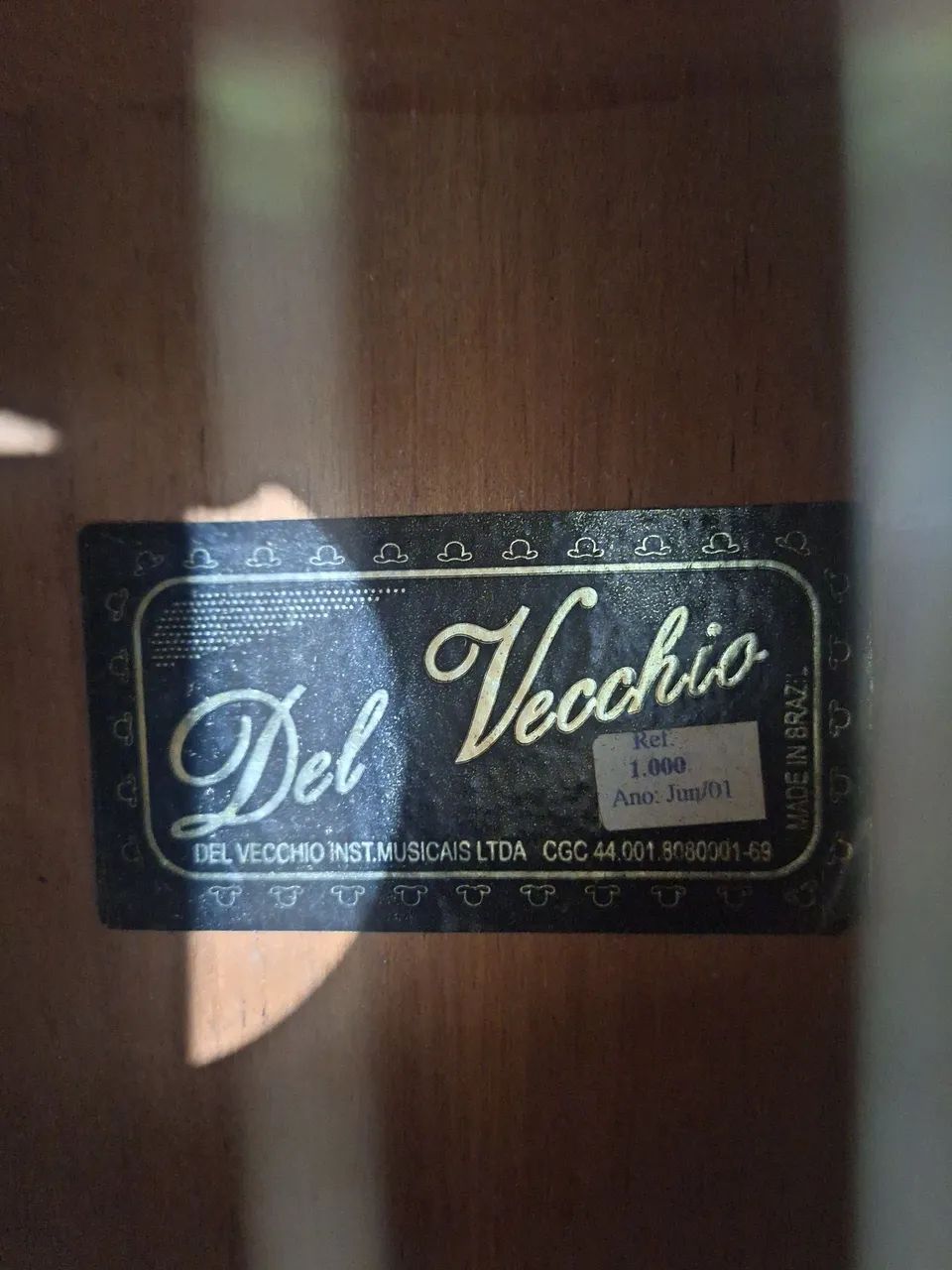 Violão Del vecchio elétrico so a venda  - Foto 4