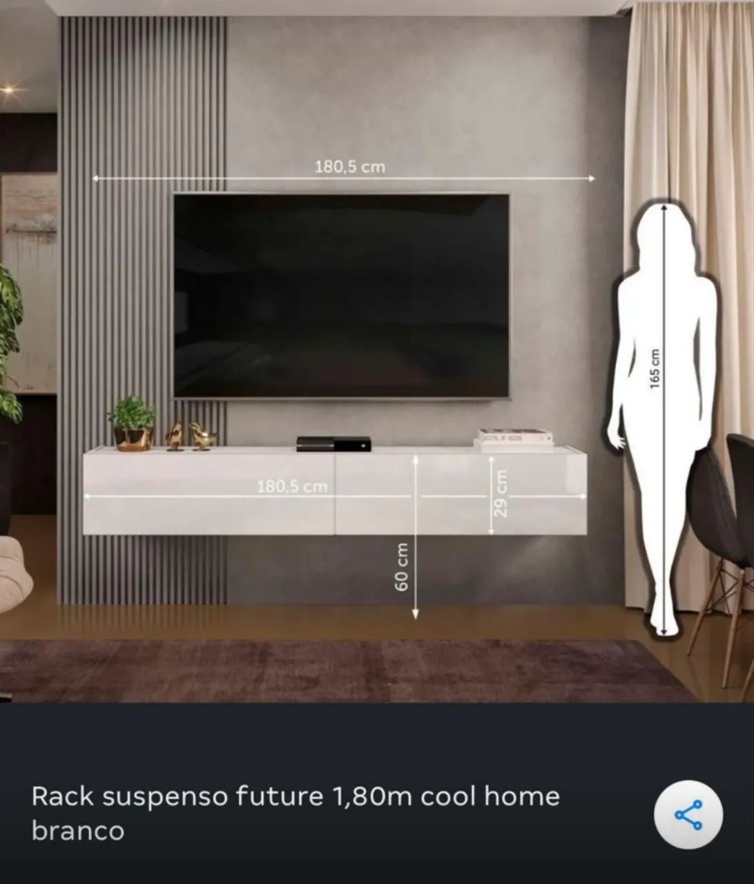 RACK PARA TV 