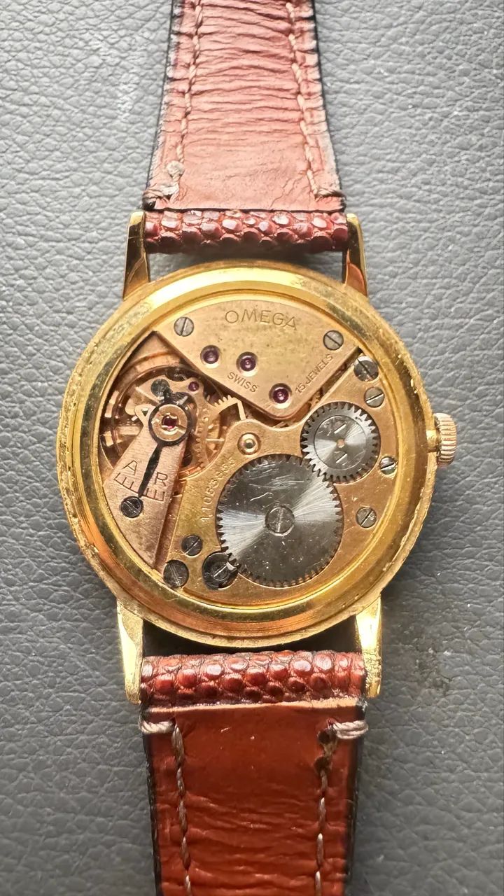 Relógio vintage Omega suíço Jumbo  - Foto 4